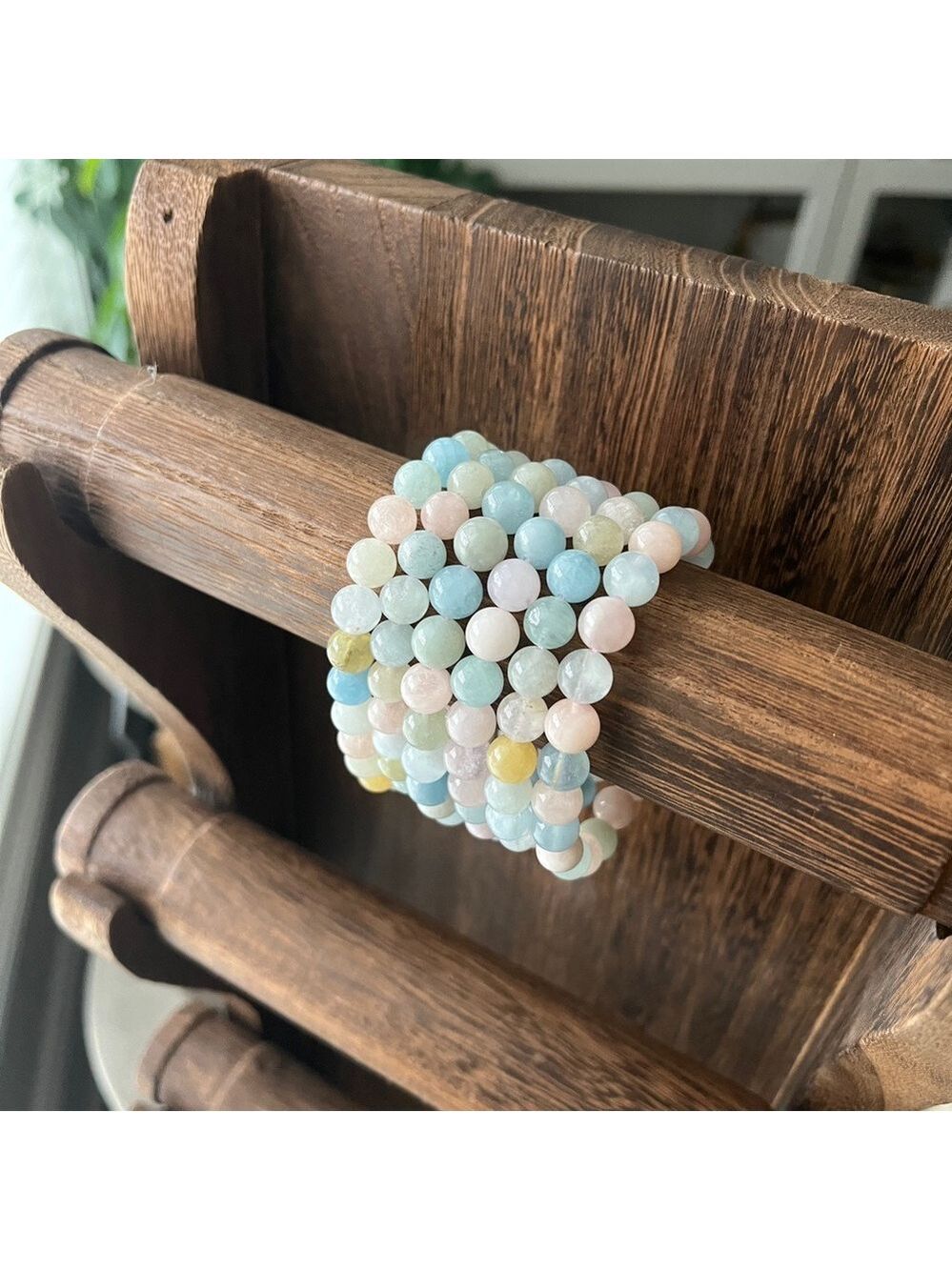 Morganite bracelet